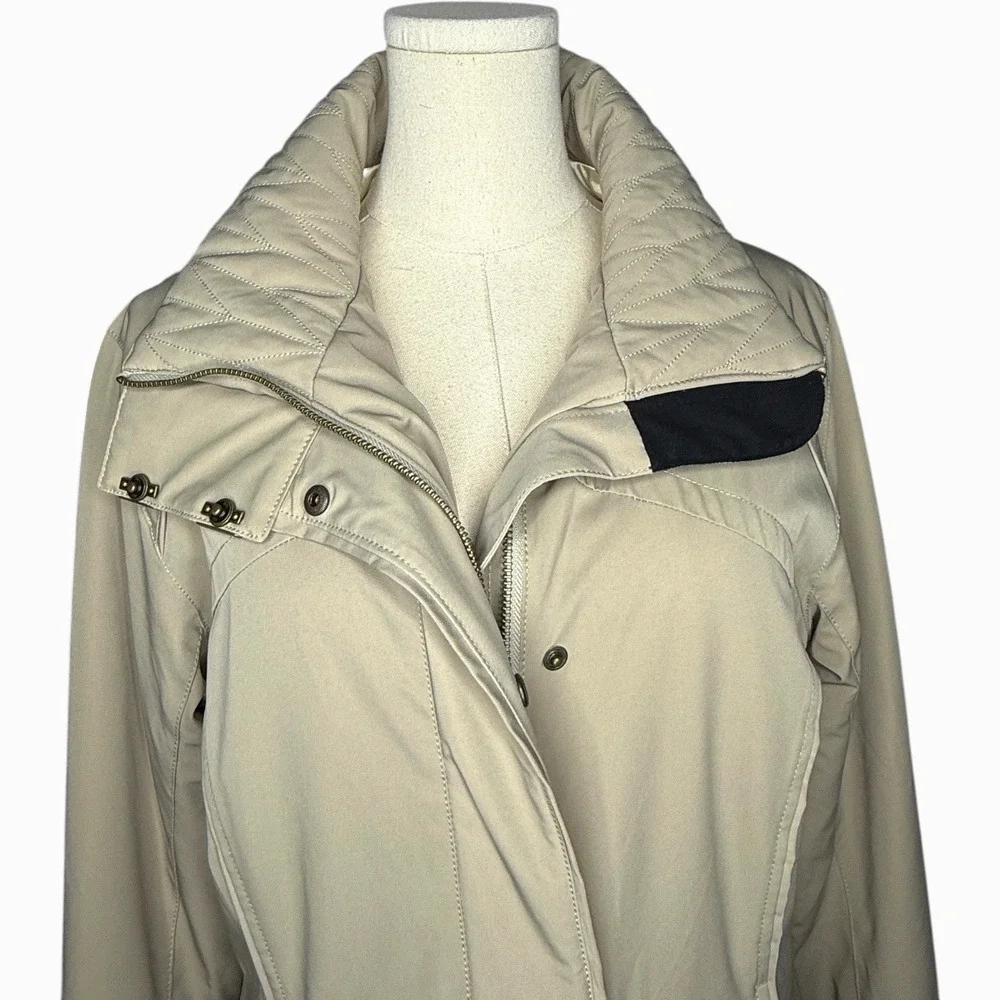 NILS Insulated Ski Jacket Snowboard Jacket Beige Size‎ 10
